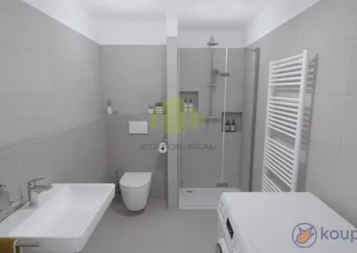 Prodej bytu 2+kk, 47.74 m2 s balkónem 7.65 m2 na ulici Mánesova, Lipník nad Bečvou