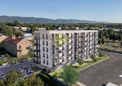Prodej bytu 2+kk, 50.46 m2 s balkónem 8.55 m2 na ulici Mánesova, Lipník nad Bečvou